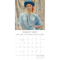 Pre-Raphaelites - 2025 Square Wall Calendar Arts 16 Months Premium Planner Gift thumbnail