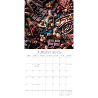 Chocolate 2025 Square Wall Calendar Food 16-Month Christmas Premium Planner Gift thumbnail