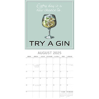 Gin - 2025 Square Wall Calendar 16-Month Premium Planner Christmas New Year Gift thumbnail