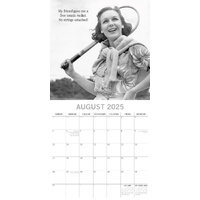 Witty One Liners - 2025 Square Wall Calendar 16 Months Premium Planner New Year thumbnail