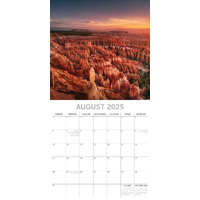 National Parks USA - 2025 Square Wall Calendar 16 Months New Year Planner Gift thumbnail