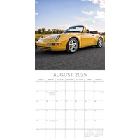 Porsche - 2025 Square Wall Calendar 16 Months Christmas New Year Planner Gift thumbnail