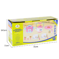 Kids Wooden Kitchen Tea Set Pretend Play thumbnail