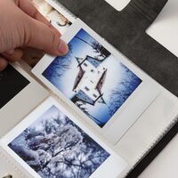LIFEBEA 200 Pockets Photo Album for Fujifilm Instax Mini 11 12 9 40 Evo Liplay 8 7+ Instant Camera, Photo Album for Polaroid Kodak HP Zink 2x3" Photo  thumbnail