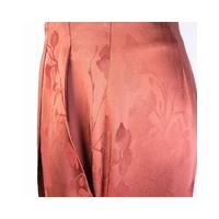 Bordeaux Palazzo Trousers with Front Covered Closure 40 IT Women thumbnail
