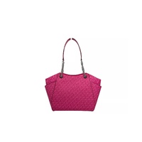 Michael Kors Women's Jet Set Large Chain Shoulder Tote Bag Dragon Fruit - One Size thumbnail