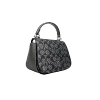 COACH Women's Lysa Top Handle Bag Crossbody Gun Metal - One Size thumbnail