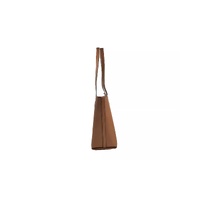 Michael Kors Women's Medium Zip Top Tote Carryall Bag Brown - One Size thumbnail