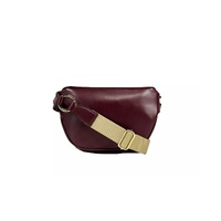 Michael Kors Women's Leather Maise 2 in 1 Fanny Waist Pack Bag Maroon - One Size thumbnail