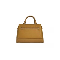 Michael Kors Women's Reed Small Leather Belted Satchel Crossbody Bag Brown - One Size thumbnail