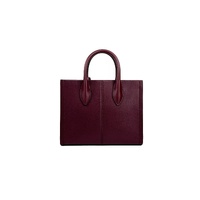 Michael Kors Women's Mirella Small Top Zip Tote Bag Maroon - One Size thumbnail
