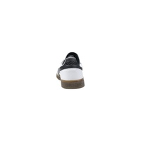 Adidas Men's Black And White Leather Sneaker - 43 1/3 thumbnail