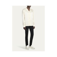 Amiri Men's White Viscose Shirt - L thumbnail