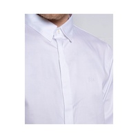Armani Exchange Men's White Cotton Shirt - 46 IT thumbnail