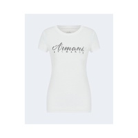 Armani Exchange Women's White Cotton Tops & T-Shirt - 42 IT thumbnail