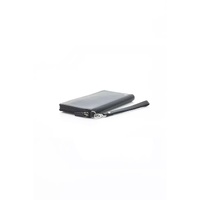 Automobili Lamborghini Men's Sleek Calfskin Leather Zip Wallet - One Size thumbnail