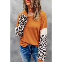 Azura Exchange Patchwork Sequin Long Sleeve Top - L thumbnail