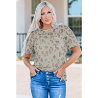 Azura Exchange Waffle Knit Short Sleeve Top - XL thumbnail
