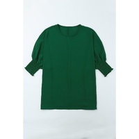 Azura Exchange Smocked Wrist Shift Top - L thumbnail