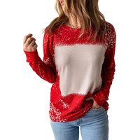 Azura Exchange Bleached Leopard Spot Pullover - M thumbnail