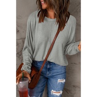 Azura Exchange Patchwork Long Sleeve Top - L thumbnail
