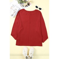 Azura Exchange Patchwork Long Sleeve Top - M thumbnail