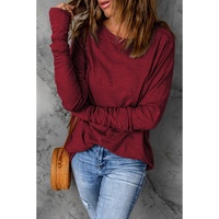 Azura Exchange Crew Neck Long Sleeve Top - L thumbnail