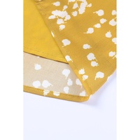 Azura Exchange Printed Crinkled Blouse - M thumbnail