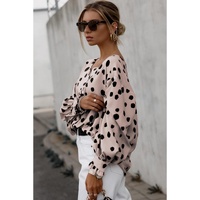 Azura Exchange Oversize Puff Sleeve Blouse with Button Frill Cuffs - XL thumbnail