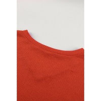 Azura Exchange Leopard Stripe Lantern Sleeve Top - S thumbnail
