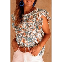 Azura Exchange Vintage Floral Sleeveless Tank Top - XL thumbnail