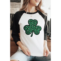 Azura Exchange Leopard Spotted St Patricks Day T-Shirt - S thumbnail