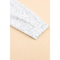 Azura Exchange Relaxed Rib Knit Long Sleeve Henley Top - M thumbnail