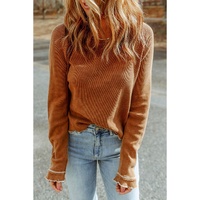 Azura Exchange Textured Long Sleeve Top - S thumbnail