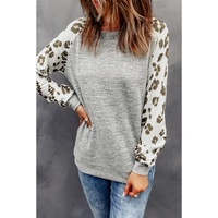 Azura Exchange Leopard Print Long Sleeve Top - XL thumbnail