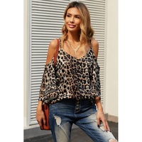 Azura Exchange Cold Shoulder Blouse - XL thumbnail