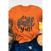 Azura Exchange Animal Print Casual T-Shirt for Fall - S thumbnail