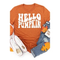 Azura Exchange Pumpkin Short Sleeve Tee - S thumbnail