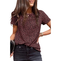 Azura Exchange Cheetah Print Short Sleeve T-Shirt - L thumbnail