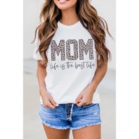Azura Exchange Leopard Print Graphic T Shirt - 2XL thumbnail