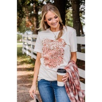 Azura Exchange Leopard Print Short Sleeve Graphic Tee - XL thumbnail