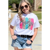 Azura Exchange Leopard Brush Stroke Graphic Print T-Shirt - M thumbnail