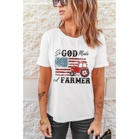 Azura Exchange Graphic Tee with a Farmer-inspired Design - M thumbnail