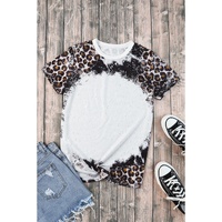 Azura Exchange Animal Print Bleached T-Shirt - M thumbnail