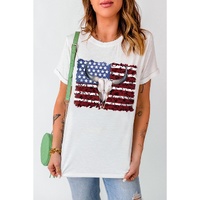 Azura Exchange American Flag Graphic Tee - 2XL thumbnail
