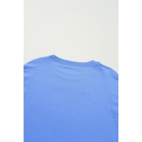 Sky Blue Rodeo Forever Western Graphic Tee - L thumbnail