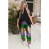 Black Loose Half Sleeve Hi Low Hem T Shirt - M thumbnail