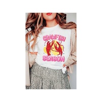 White CRAWFISH SEASON Lemon Spice Graphic Tee - 2XL thumbnail