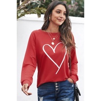 Azura Exchange Heart Graphic Sweatshirt - S thumbnail