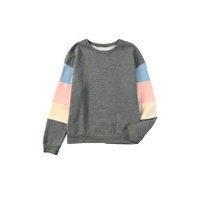 Azura Exchange Long Sleeve Colorblock Sweatshirt - 2XL thumbnail